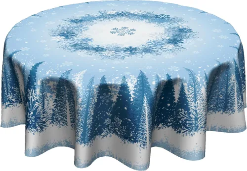 Miniatura 50 de Fall Tablecloth Round 60 Inch Autumn Thanksgiving Table Cloths Circle Pumpkin Buffalo Plaids Table Cloth Rustic Farmhouse Tablecloth for Holiday