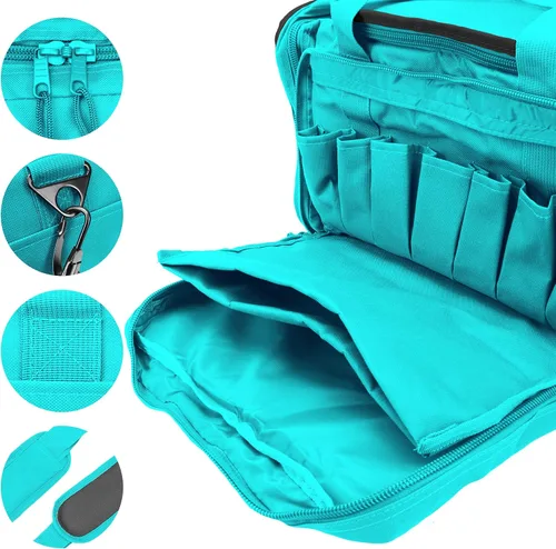 Miniatura 3 de OSAGE RIVER Bolsa táctica con bolsas extraíbles para pistola, bolsa de lona para munición, tiro, caza o viajes