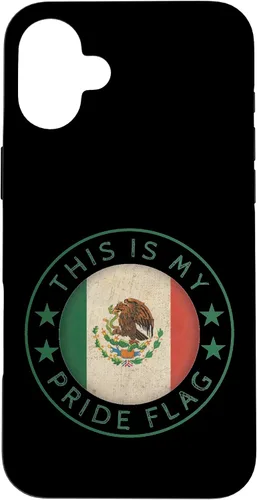 Miniatura 21 de Funda para iPhone 13 This is My Pride Flag Mexico Bandera Art Orgullosa de raíces mexicanas
