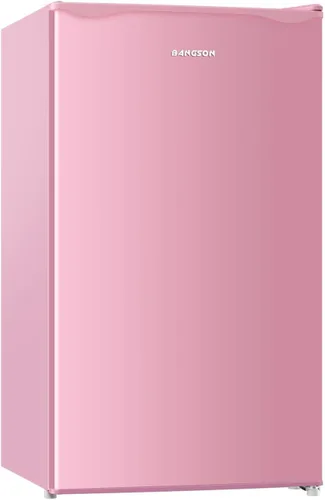 Miniatura 11 de BANGSON Mini refrigerador con congelador, 3.2 pies cúbicos, refrigerador pequeño de una sola puerta, eficiencia energética, bajo ruido, mini Blanco