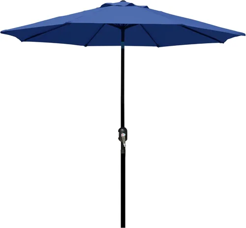 Miniatura 20 de Blissun - Sombrilla de aluminio para patio al aire libre de 9 pies, sombrilla de mesa para exteriores, sombrilla de jardín, sombrilla de mercado