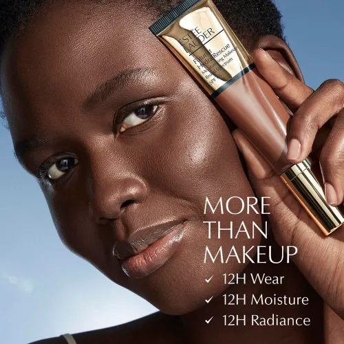 Miniatura 6 de Estée Lauder Futurist Hydra Rescue Moisturizing Foundation Makeup SPF 45 for a 12-Hour Glow, 1.2 Fl Oz 2W1 Dawn - Ligero-medio con matices cálidos