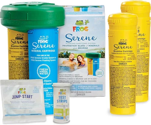 Miniatura 2 de Sistema Flotante FROG Serene para Bañeras de Hidromasaje - Sanitizante Precargado Rápido y Fácil para Bañeras de Hidromasaje - Sistema