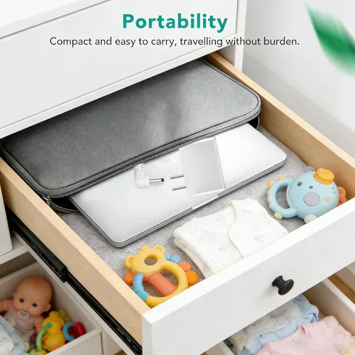 Miniatura 6 de Lnauy Adaptador de corriente para monitor de bebé de video Babysense compatible con el cargador de monitor Babysense HDS2