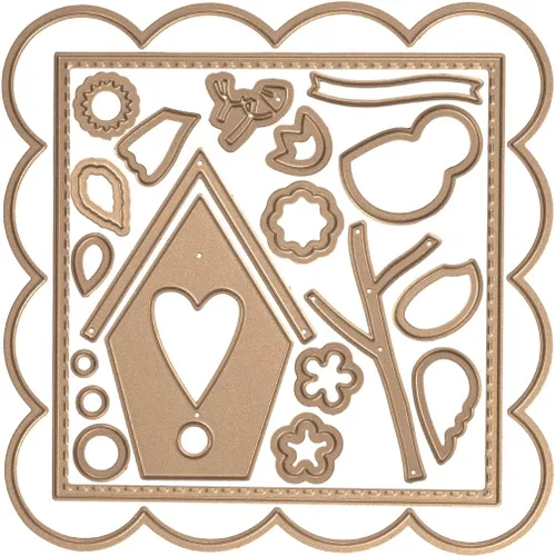 Miniatura 3 de Spellbinders Shapeabilities Sweet Tweets de Tammy Tutterow Grabado/Oblea, troqueles finos