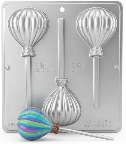 Miniatura 5 de Air Balloon Lollipop Chocolate Candy Mold 3324