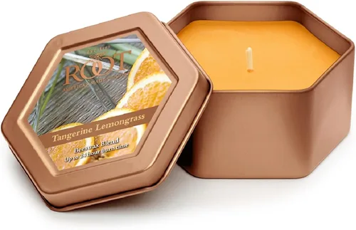 Miniatura 22 de Root Candles Velas perfumadas de cera de abeja Veriglass Premium, hechas a mano, mezcla de cera de abeja en panal, tamaño grande, vainilla francesa