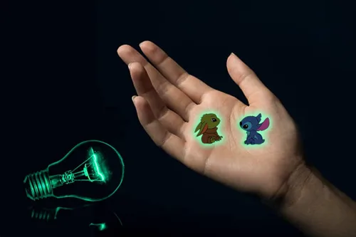 Miniatura 3 de Abalorios fluorescentes para zapatos que brillan en la oscuridad, accesorios para zapatos de zueco, sandalias, pulseras, dijes para decoración