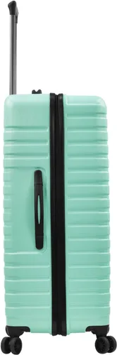 Miniatura 4 de U.S. Traveler Boren - Maleta de viaje de policarbonato resistente con 8 ruedas giratorias, asa de aluminio