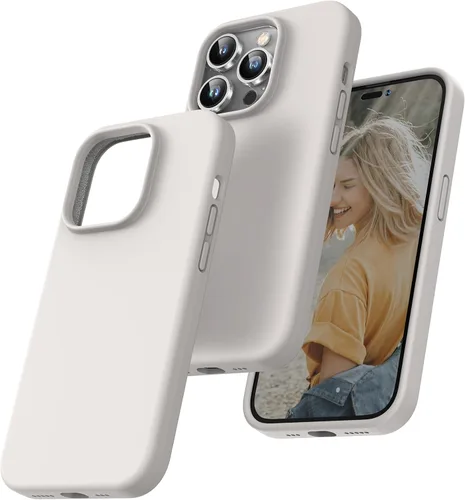Miniatura 11 de TOCOL Funda delgada de silicona para iPhone 13 de 6.1 pulgadas, ajuste preciso, antideslizante, protección contra caídas, verde alpino
