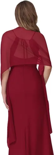 Miniatura 3 de Chales de gasa para mujer, bufandas para dama de honor, boda, noche, graduación, fiesta, ocasiones especiales, vestidos de 90 x 20 pulgadas
