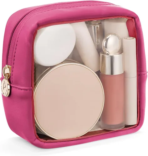 Miniatura 23 de Pocmimut Mini Bolsa de Maquillaje, Bolsa de Maquillaje Transparente para Viaje, Bolsa de Aseo Personal, Monedero, Accesorios para Coche, Cosas