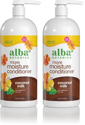 Miniatura 7 de Acondicionador Alba Botanica Más Humedad, Leche de Coco, 12 oz (El embalaje puede variar)