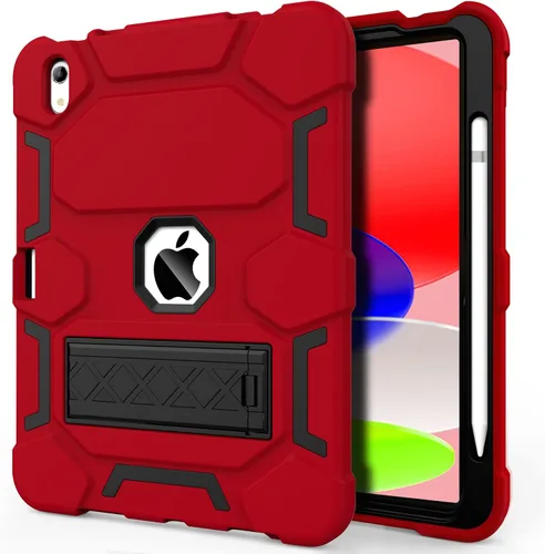 Miniatura 18 de CCMAO Funda para iPad de 6ª/5ª generación (9.7 pulgadas, 2018/2017), iPad Air de 2ª generación (2014) con soporte, funda protectora híbrida a prueba