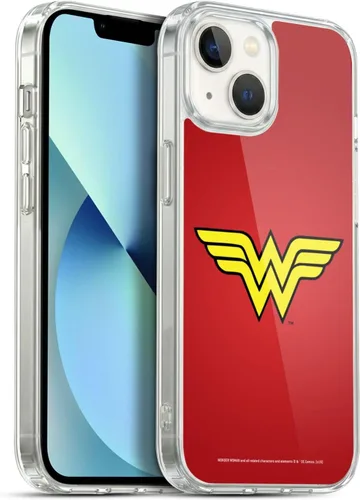 Miniatura 78 de Head Case Designs Funda de gel suave con licencia oficial de Wonder Woman DC Comics Classic Logos compatible con Apple iPhone 7 Plus/iPhone 8 Plus