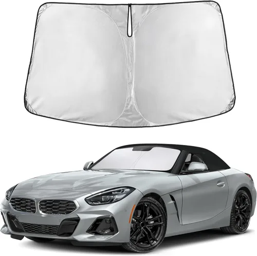 Miniatura 355 de EcoNour Parasol para parabrisas compatible con Hyundai Tucson 2016-2019 2020 2021, visera solar para parabrisas delantero y ventana, bloqueador