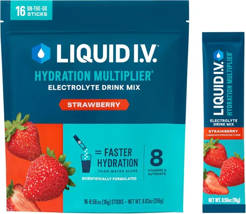 Miniatura 12 de Liquid I.V.® Hydration Multiplier - Popsicle Firecracker Mezcla en polvo de electrolitos para bebida 1 paquete (16 porciones)