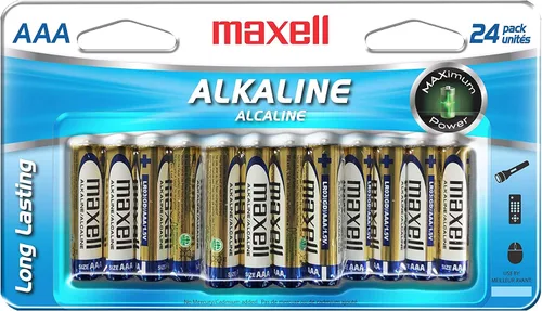Miniatura 3 de Maxell 723815 Pilas alcalinas AAA de larga duración de alto rendimiento, paquete de 36, computadora