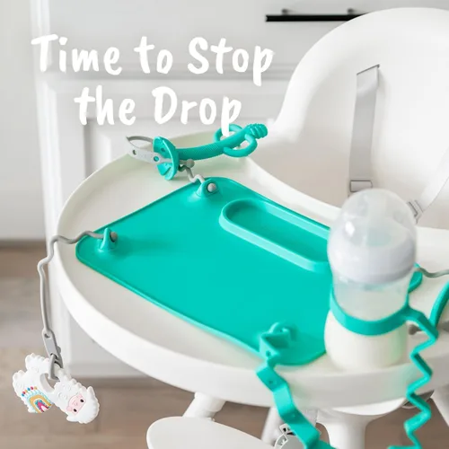 Miniatura 6 de Busy Baby Cuchara de dentición - Mordedor 2 en 1 y cuchara de entrenamiento para autoalimentación, apta para lavavajillas, sin BPA, silicona