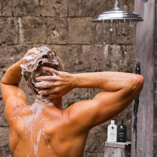 Miniatura 8 de Champú orgánico anticaspa – Nutre, repara y ayuda a fortalecer todo tipo de cabello – Sin parabenos, sin sulfatos – Champú hidratante de cúrcuma
