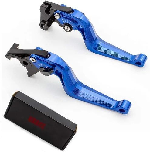 Miniatura 13 de Krace CNC 3D textura motocicleta ajustable forma de serpiente tipo embrague palancas de freno para Honda Z125 mono bike 2018-2019 CB300R 2019