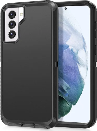 Miniatura 12 de I-HONVA Funda para Galaxy S21 5G a prueba de golpes, a prueba de polvo y caídas, 3 capas de protección de cuerpo completo