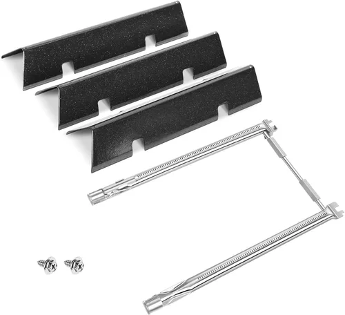 Miniatura 16 de Uniflasy 65032 Tubo de quemador de parrilla para parrillas Weber Q3200, Q300, Q320, Q3000, 404341, 57060001, 586002 parrillas de gas, quemador