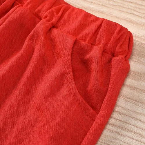 Miniatura 7 de Hipea Ropa de verano para bebés y niñas pequeñas, camisola con volantes, lunares y pantalones cortos casuales, ropa para recién nacida