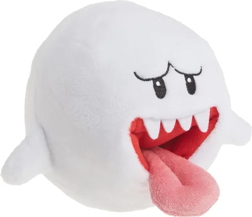 Little Buddy Super Mario All Star Collection 1428 Ghost Boo - Peluche de peluche, 4 pulgadas