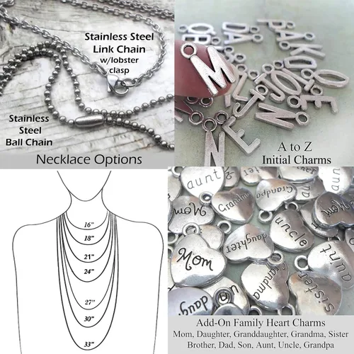 Miniatura 6 de Collar de oración de Arcángel Rafael, llavero o clip, joyería católica de San Patrón, personalizable con opción inicial o piedra natal de cristal