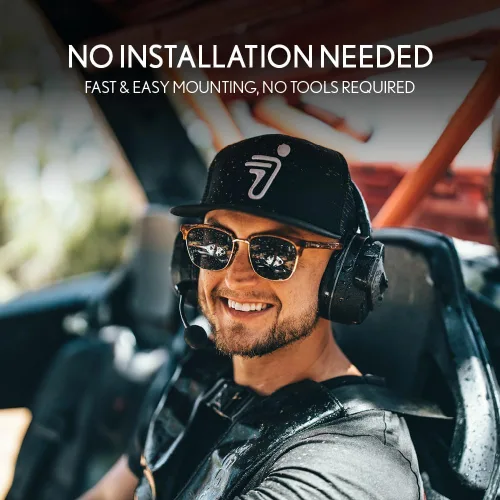 Miniatura 8 de Cardo Packtalk Edgephone para ORV - Paquete doble