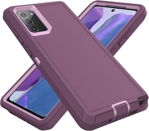 Miniatura 10 de Funda para Samsung Galaxy Note 20 (no para Note 20 Ultra), resistente funda protectora a prueba de polvo, a prueba de golpes, protección contra Negro