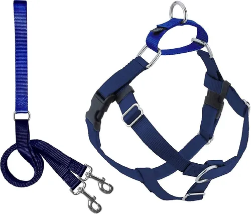 Miniatura 21 de 2 Hounds Design Freedom - Arnés para perro sin tirones, arnés ajustable y correa, fácil de caminar y control cómodo, se adapta a perros pequeños