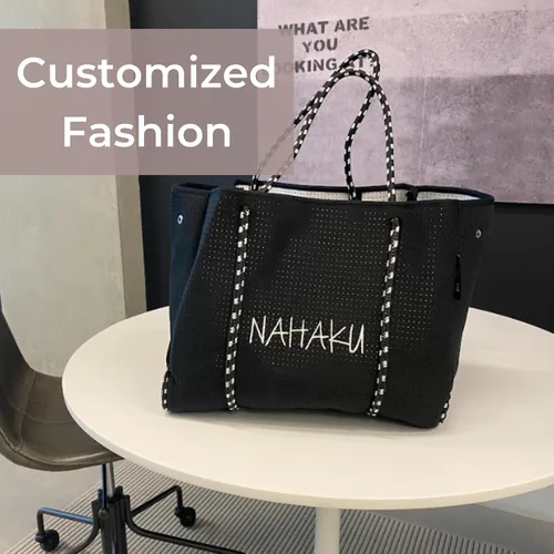Miniatura 6 de POPUPS XL Personalized Neoprene Tote Bag for Women