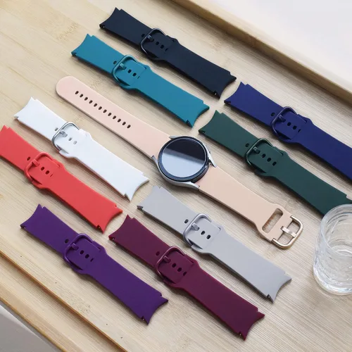 Miniatura 3 de HSWAI Paquete de 10 correas sin brecha compatibles con Samsung Galaxy Watch 7 6 5 4 FE Band 1.575 in 1.732 in/Galaxy Watch 5 Pro 1.772 in/Galaxy