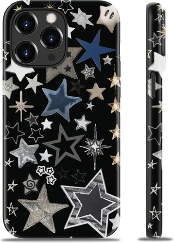 Miniatura 59 de Goodon para iPhone 17 Pro, Funda Estética de Gato Negro y Niña Naranja, Compatible con Magsafe, Funda Protectora Retro Única y Moderna de Silicona