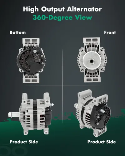 Miniatura 5 de SCITOO Alternador se adapta a Ford para F650 2004-2008, para Argosy, Classic, para Coronado, FL50, FL60 y para Kenworth T300 y para Sterling Truck