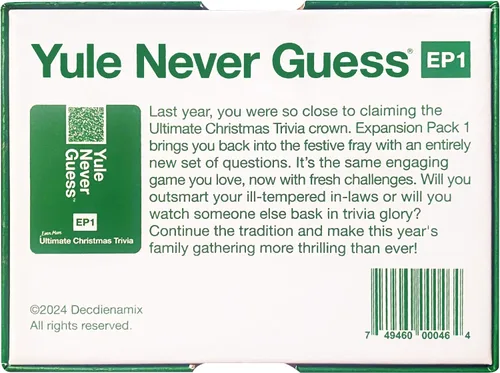 Miniatura 4 de Juego de trivia de Navidad - Juegos de Navidad para fiesta familiar - Paquete de expansión de juegos familiares de Navidad 1