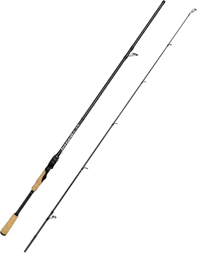 Miniatura 19 de Jenseits Carbon Fiber Fishing Rod Series (6-12 Ft), Spinning & Casting Rods with Stainless Steel Ceramic Guides, Fast Action Fishing Pole for Bass