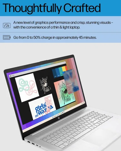 Miniatura 4 de HP Portátil de 17,3 pulgadas, Intel Core i5-1135G7 de 11ª generación, gráficos Intel Iris Xe, 8 GB de RAM, SSD de 512 GB, Windows 11 Home