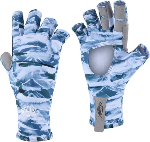 Miniatura 26 de Palmyth Guantes de pesca sin dedos con protección UV, UPF50+, guantes de sol para hombres y mujeres para kayak, senderismo, remo, conducción