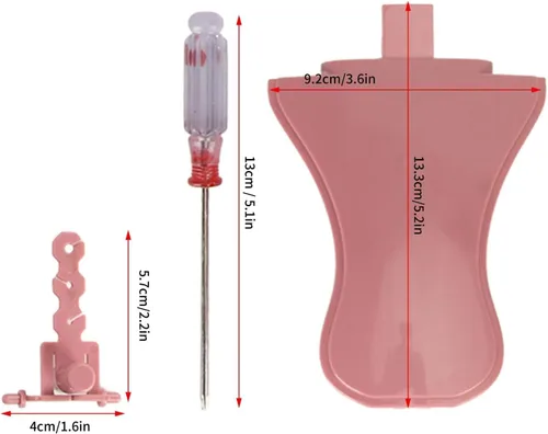 Miniatura 3 de Accesorios de máquina de telar redondo de repuesto para Sentro 22 40 48 para accesorios de máquina de tejer Jamit
