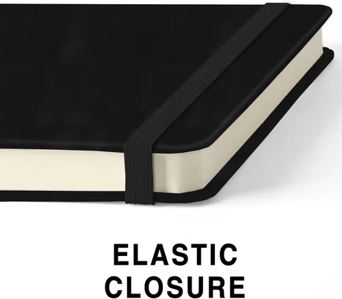 Miniatura 5 de Cuaderno de bolsillo cuadrado de 5 x 5 pulgadas con tapa dura de poliuretano de cuero, 58 hojas de papel beige Dowling de 150 g/m², libre de ácidos