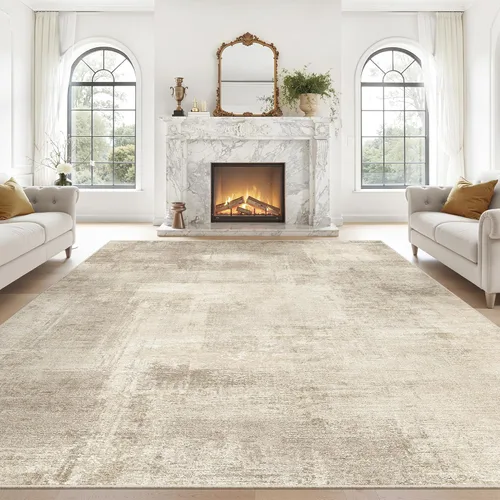 Miniatura 75 de zesthome Alfombras de 5 x 7 pulgadas - Alfombra lavable resistente a las manchas, alfombras modernas abstractas para sala de estar, dormitorio