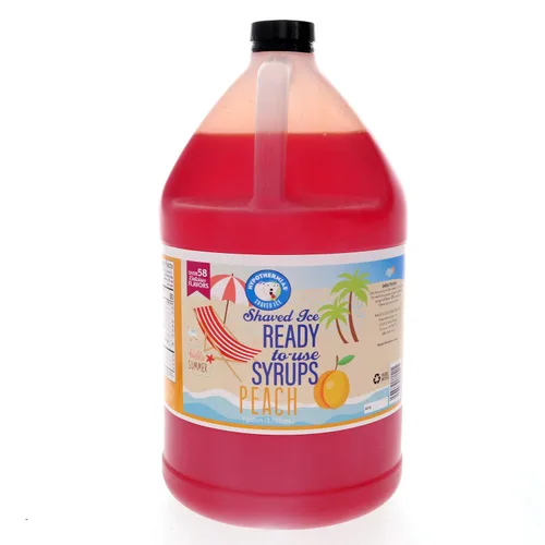 Miniatura 50 de Hypothermias Wild Cherry - Jarabe de sabores de cono de nieve hawaiano listo para usar (128 onzas líquidas), hielo afeitado, 100% azúcar de caña pura