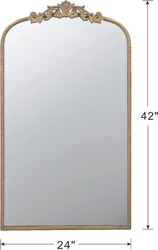 Miniatura 6 de Espejo de pared dorado de A&B Home