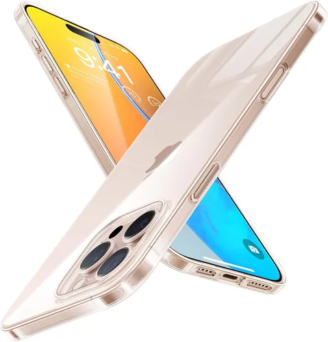 Miniatura 13 de TORRAS Ajuste Delgado funda para iPhone 12 Pro Max, funda ultrafina con agarre antideslizante y sin huellas dactilares, funda de plástico duro súper