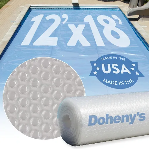 Miniatura 5 de Doheny's Clear-Tek - Cubierta solar de micro burbujas para piscinas enterradas Aumenta la absorción de energía solar, retiene el calor, reduce