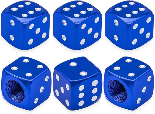 Miniatura 38 de 8 piezas de tapas de vástago de válvula de neumático, tapas de válvula de neumático de acero inoxidable, tapas de válvula de rueda para autos