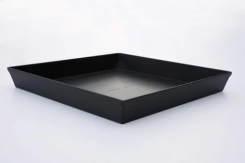 Miniatura 3 de LloydPans Sartén para pizza estilo siciliano de 10 x 10 x 1.5 pulgadas, pre-sazonada